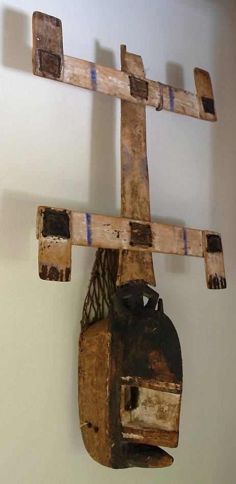 Tribal masker, 'Kanaga' stam. Dogon, Mali 19e/20e eeuw