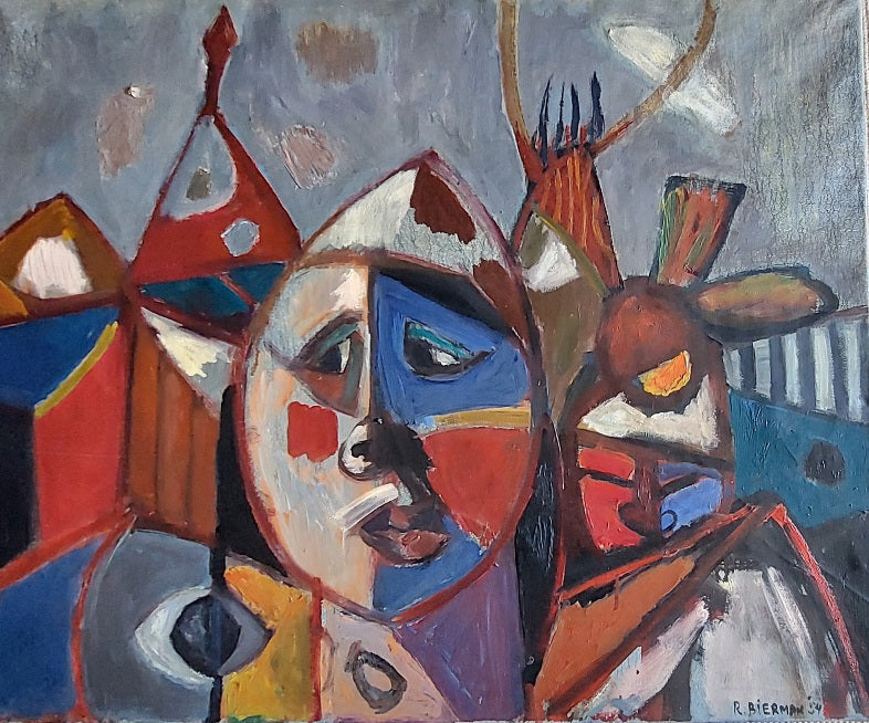 Rudi Bierman (1921–1972) – Expressionistisch schilder uit Groningen