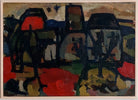 Jan Kagie jr., abstract schilderij, olieverf op canvas, 85x120 cm, Gemeente Collectie Amsterdam