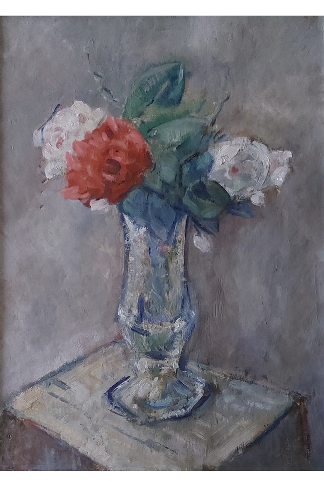 Stilleven met rozen