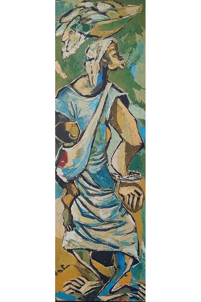 Mathews Batu, Mother and Child